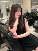 レイヤーミディ_ミニウルフチェリーブラウンホワイトグレージュ