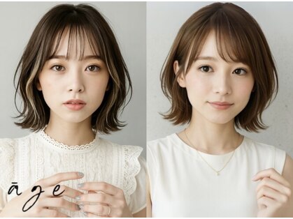 ヘアメイク アージュ 大野城 下大利店(HAIR MAKE age)の写真
