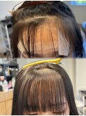 【柴田】前髪のお悩み解決☆クロスパーマ