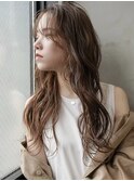 【GEEKS渋谷】ショコラグレージュ/冬カラー/ロングレイヤー/小顔