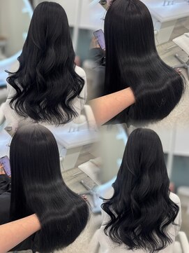 アイシー 表参道(ICY) 韓国艶髪/ダークトーンカラー/ブルーブラックグレー