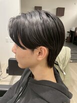 アントバイフィフス 秋田(unt by fifth)&nbsp;秋田メンズパーマ波巻きスパイラルパーマセンターパートフェード