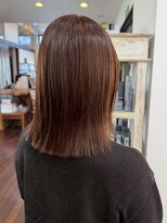 オブジェ ナチュレ(OBJE’T nature)&nbsp;ブリーチなしダブルカラー/透明感テラコッタブラウン/ミディアム