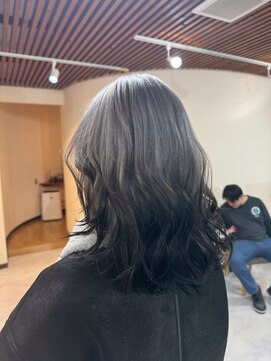 ブリッツ レボ(BLITZ-REVO) 着物ヘア/大人ガーリー/ダークアッシュ/似合わせカット/柏駅