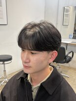 ザデイ カットアンドカルチャーショップ(THE DAY CUT&CULTURE SHOP)&nbsp;シースルーマッシュ/ニュアンスパーマ フェザーパーマ