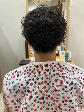 スーリール 福岡別府店(Sourire) メンズナチュラル無造作パーマ