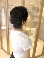 エノウ(enow)&nbsp;ウルフヘア×ニュアンスパーマ　enow赤坂