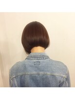 カタチヘアー(HAIR)&nbsp;。。。。。。。オレンジ。。。ボブ。。。カタチ。。。。。。。。