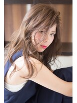 ディシェーレローブ(die Schere Lob) グレージュ×デザインカラー×ロングヘア