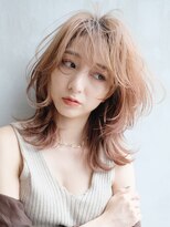 ウルフミディ_アッシュブラウンネオウルフ外ハネボブ_26442