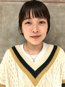 ハマモト 可愛さのあるボブスタイル