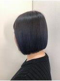 切りっぱなしボブ