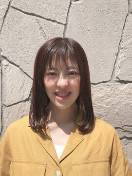 ノイ(neu) ワンカールミディアムボブ　【静岡/静岡駅/オーガニックカラー】