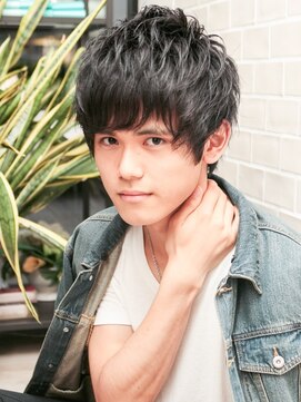 オアシス 池袋店(oasis) マッシュボブスパイラルパーマシルバーカラースリークショート