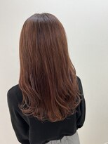 アールモンドヘア新世界&nbsp;【北見】#ピンクブラウン#髪質改善#ブリーチカラー