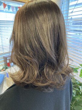 フラバー(flover) ☆flover☆【くびれミディアム×ラベンダーアッシュ】kanna