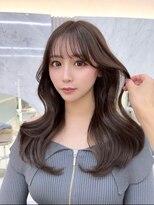 アフロートリノ(AFLOAT Leino) 大人可愛い韓国ヘア レイヤーカット くびれヘア シースルーb