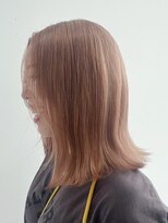 ユウヘアー 師勝店(U Hair)&nbsp;【UHair】オレンジベージュカラー/ハイトーン/ケアブリーチ