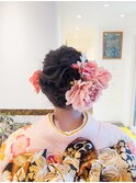 成人式、卒業式ヘアセット
