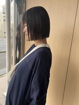 デルタ(Delta)&nbsp;#切りっぱなしボブ#前髪カット#ヘイリーボブ