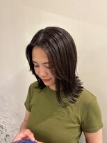ヘアデザイン アクスト 西宮北口本店(HAIR DESIGN axt) ☆大人女子に人気!ぷつっと切りっぱ×グレージュカラー