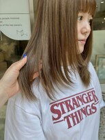 マイル 渋谷(mile)&nbsp;ブリーチなしベージュカラー