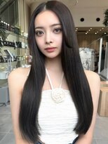 ミンクス渋谷スマートサロン(MINX shibuya smart salon)&nbsp;しほちゃん顔まわりレイヤー美髪ロング
