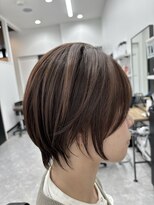 ニル 柏の葉(Nil)&nbsp;☆ショートカットショートボブミルクティーベージュカラー☆