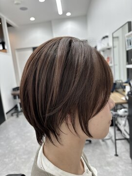 ニル 柏の葉(Nil) ☆ショートカットショートボブミルクティーベージュカラー☆