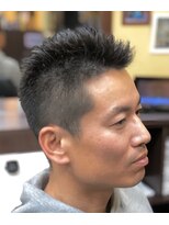 キングズバーバーショップ 本店(King's Barbershop)&nbsp;メンズ　メッシーショート