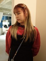 トッド(tod)&nbsp;pink beige × lime green