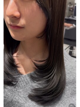 バレット 表参道(VALETTE) 小顔レイヤーカット×オリーブグレージュ