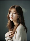 イメチェン/美髪/外ハネボブ/ワイドバング/髪質改善/縮毛矯正