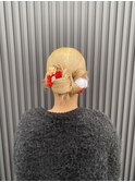 華やかにかっこよく決まるシニヨンアレンジ◎