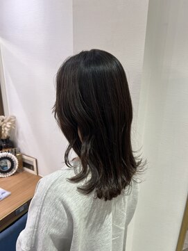 ロンドアベニール 北千住(Lond avenir) イメチェン外ハネボブ美髪ワイドバング顔周りレイヤーカット