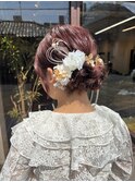 ヘアセット/振袖ヘア/シニヨン/ヘアアレンジ