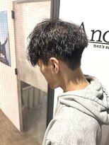 アノ(Ano.)&nbsp;ショートマッシュ×縦落ちツイスパ