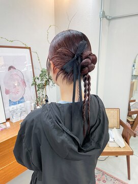 ヘアー アイス カンナ(HAIR ICI Canna) 10代20代30代カチモリお団子ヘアリボン推し活にも【ノグチ】