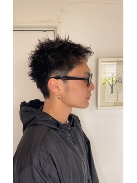 ヘアーアンドメイクアップモパ メンズパーマ