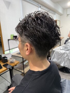 ヘアーデザイン ビバース(hair design vivarth) オールバックショートパーマ［志木駅・新座駅]