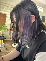 ラウラアンドロー(LAURA&RO)&nbsp;ダブルカラー/ケアブリーチ/インナーカラー/ベージュ【塚口】