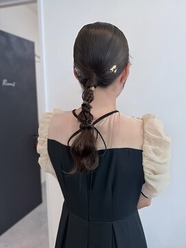 エルガ バイ コバルト(LGA by cobalt) タイト編みおろしアレンジ