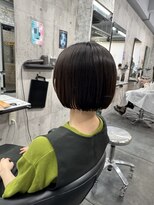 コワファースト長崎シャンプーボーイ 2nd(COIFF1RST 長崎 SHAMPOO BOY) まるみボブ ショートボブ ミニボブ