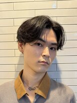 ゼストプール(ZEST POOL)&nbsp;センターパートニュアンスヘア