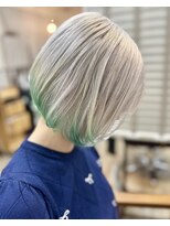 ラウラアンドロー(LAURA&RO) ダブルカラー/ケアブリーチ/インナーカラー/ベージュ【塚口】