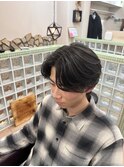 センターパート/シースルーマッシュ/スパイキーショート/カット