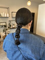 メデル(mederu) 結婚式ヘアアレンジヘアセットお呼ばれヘア編みおろし