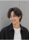 メンズパーマ【千葉みなと】<20代30代40代50代60代>