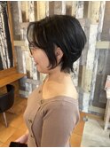 ウルフショートカット