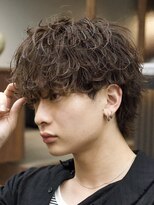 ノードオム 栄(NODE HOMME)&nbsp;シャドウパーマニュアンスパーマ波巻きスパイラルパーマ名古屋栄